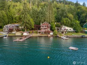 Lakeside retreat.