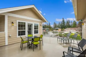 Step out from the media room or living space and bask in the sunshine on this incredible sun deck.