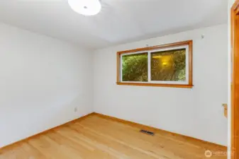Bedroom #4 has built in desk and large closet