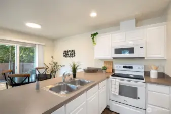 Perfectly sized kitchen for everyday living