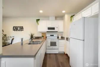Perfectly sized kitchen for everyday living