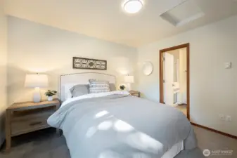 Primary with ensuite.