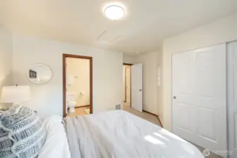 Primary with ensuite.