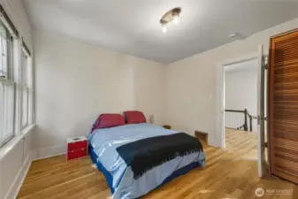 Unit A middle bedroom