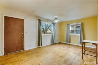 Original hardwood floors need some love and attention.