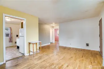 This home feels surprisingly spacious for its size.