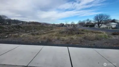 From S side (1st Ave NW) looking North