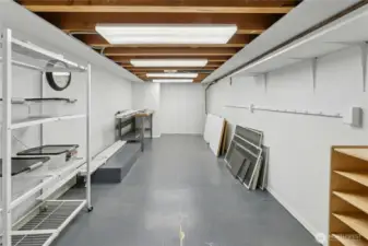 And more storage! Or a shop?