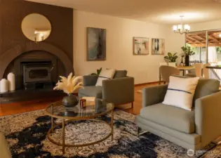 Open, bright, spacious, connected- and functional!