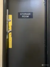 Lower Level Storage Entrance