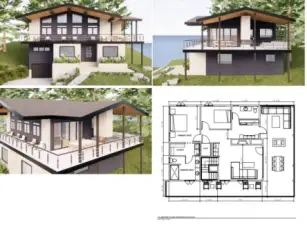 Proposed full-house renovation + second level addition