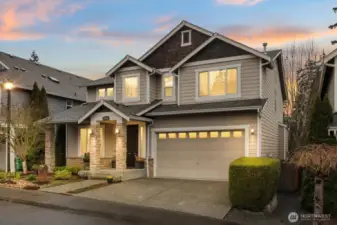 Located on private and quiet tree lined street.