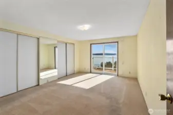 Primary bedroom is an ensuite and opens to the large lanai.