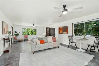 5th Bedroom living area.