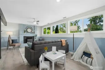 Lower level Bonus room.