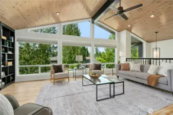 All newly refinshed wood floors.