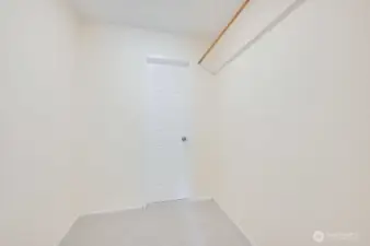 Walk in Closet that connects to the Bathroom