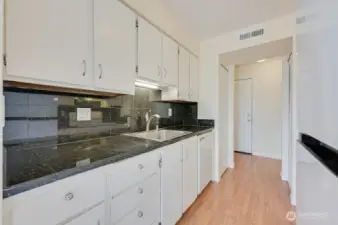 Kitchen looking to Entry