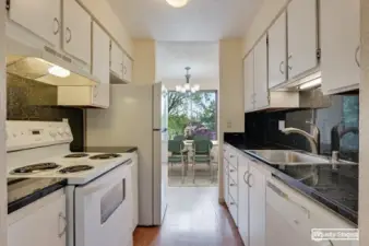 Kitchen looking to Dining Area