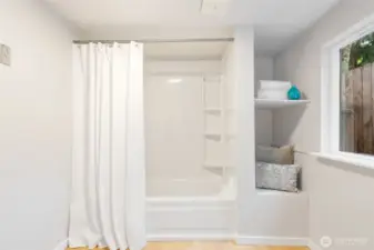 Bathtub for downstairs bath