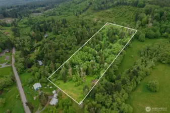 11+ acres ready for your custom home!