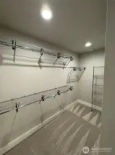 Primary ensuite walk in closet