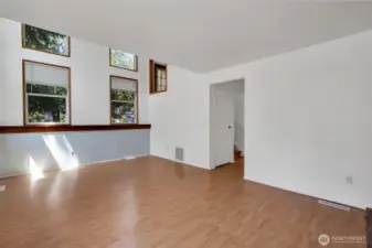 So much space to play with to add your personal design touches.