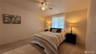 Primary Bedroom with walk in closet