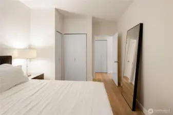 Plenty of room for a king-sized bed in here, too!