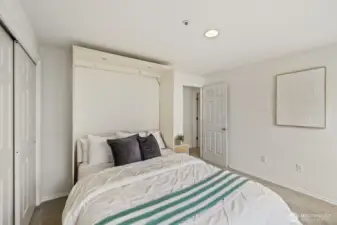 Secondary BR or Home Office (Murphy Bed Goes with Seller)