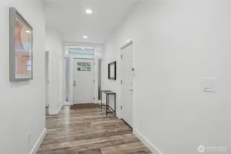 Light and Bright Entry