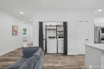 Easily Accessible Laundry