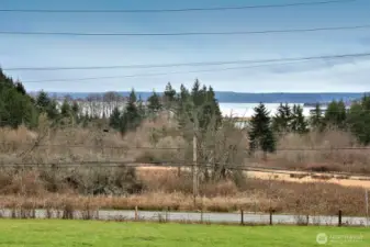 Enjoy beautiful views from this nearly 6 acres over 2 lots