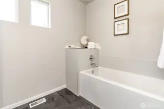 Photos of the Model home. Not of actual home.