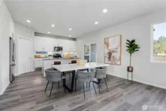 Photos of the Model home. Not of actual home.
