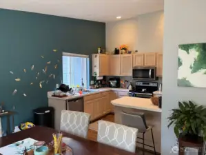 Main floor kitchen
