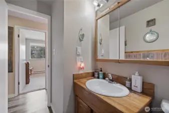 Main Bath is easily accessible from any room in the house!