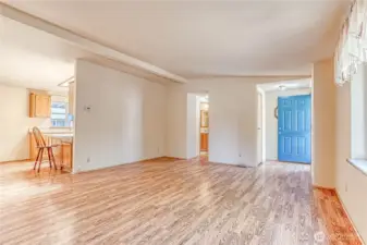 Living Room and front entry