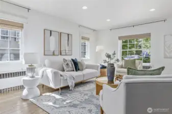 Open floor plan!