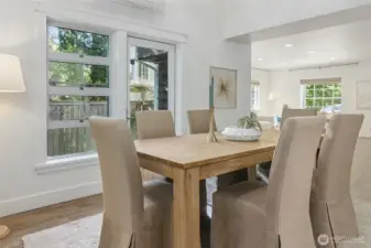 Large dining room