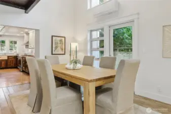 Featuring it's own private patio