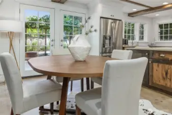 Large eating area