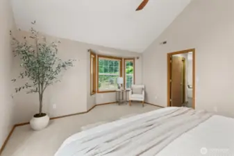 Primary Bedroom sitting area.