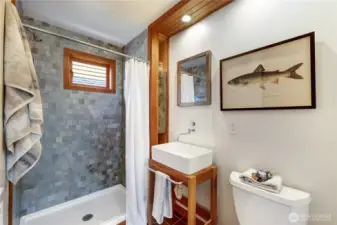 Main floor bathroom
