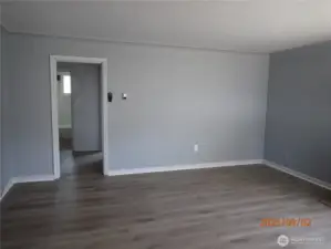 Front Living room to hallway