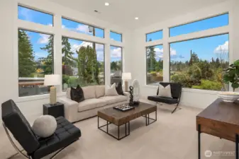 Flexible upper floor bonus space