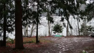 Parking area for your car or truck.