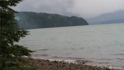 Community private beach for landowners of Capstan Rock.
