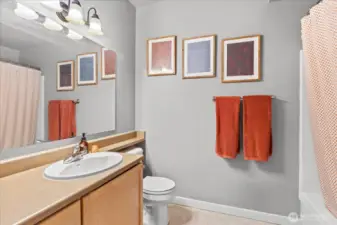 Main full bathroom.