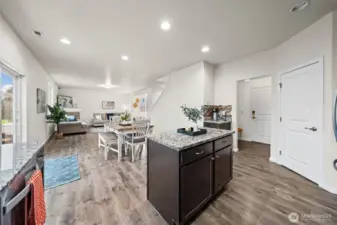 Entertain and cook at the same time.